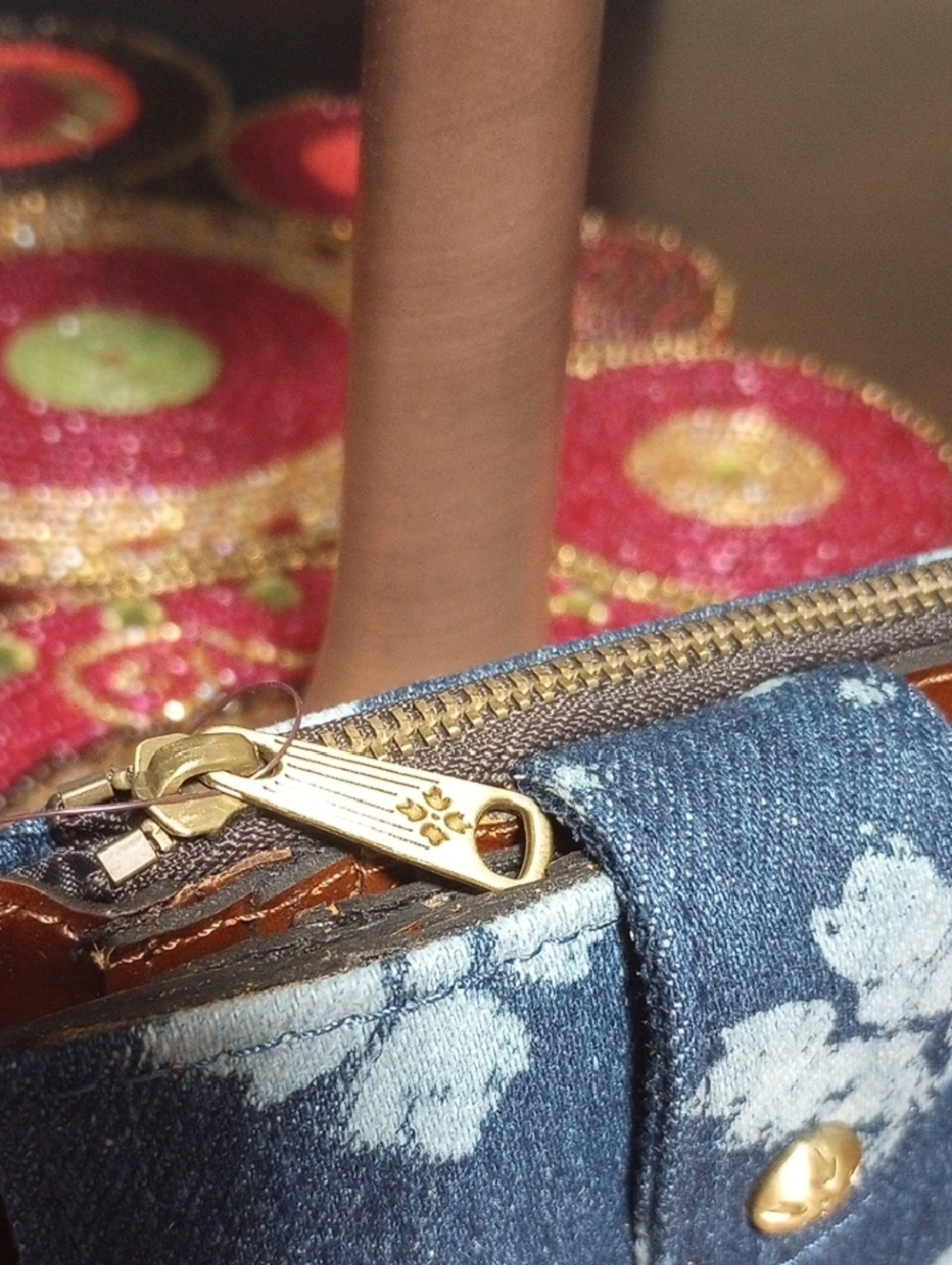 Patricia Nash Denim RFID Wallet - Picture 15 of 16